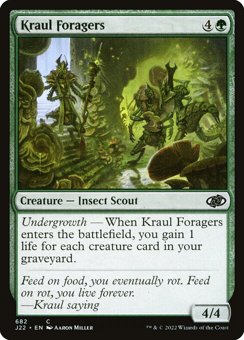 Forrageadores Kraul — Jumpstart 2022 682