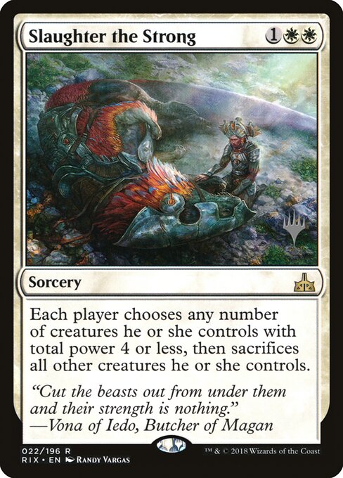 Matar os Fortes — Rivals of Ixalan Promos 22p