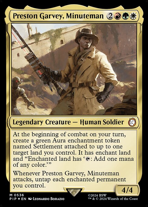 Preston Garvey, Minuteman — Fallout 536