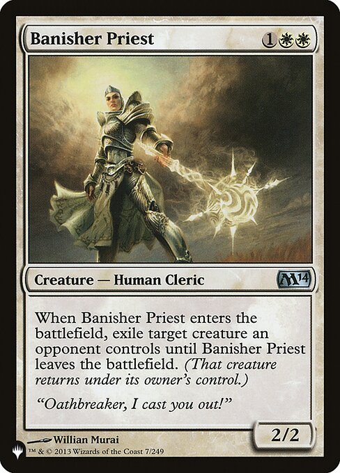 Sacerdote Banidor — The List M14-7