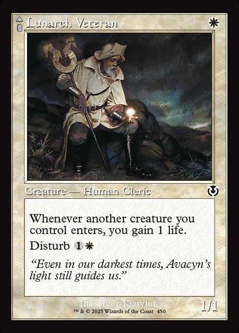 Lunarch Veteran — Innistrad Remastered 450