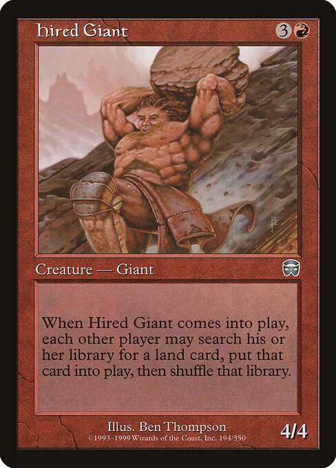 Gigante Contratado — Mercadian Masques 194