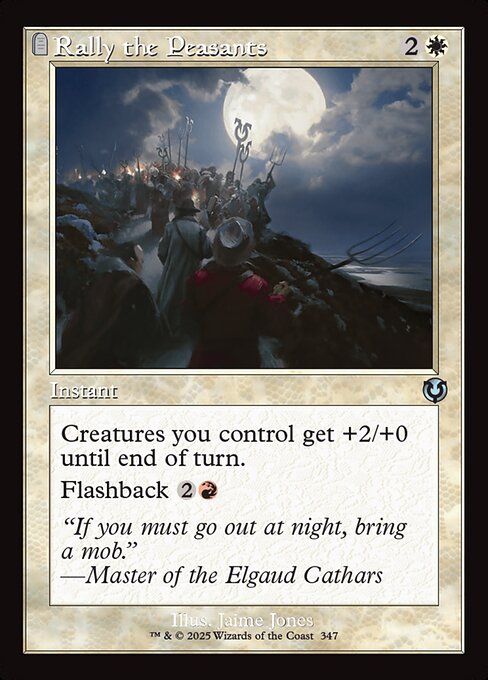 Reunir os Camponeses — Innistrad Remastered 347