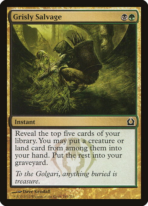 Salvamento Macabro — Return to Ravnica 165