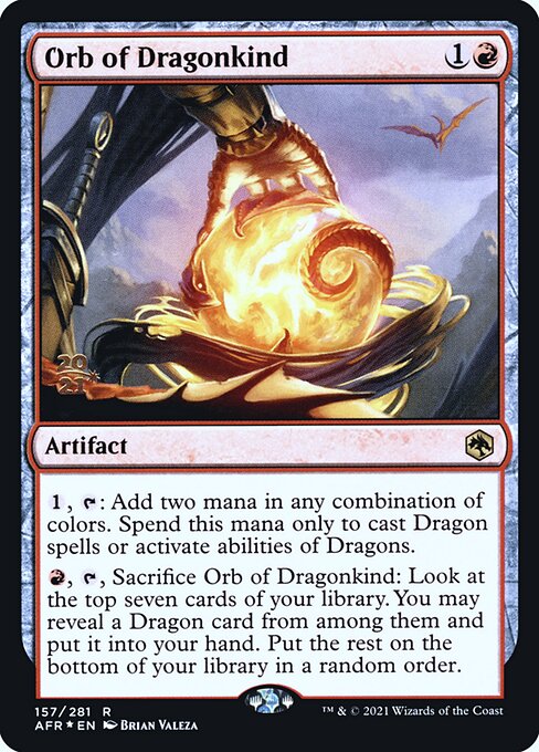 Orbe dos Dragões — Adventures in the Forgotten Realms Promos 157s