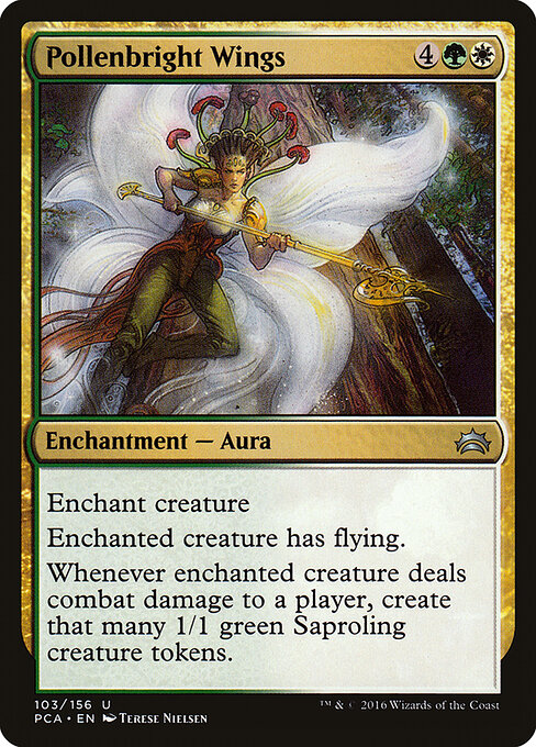 Asas de Pólen Brilhante — Planechase Anthology 103