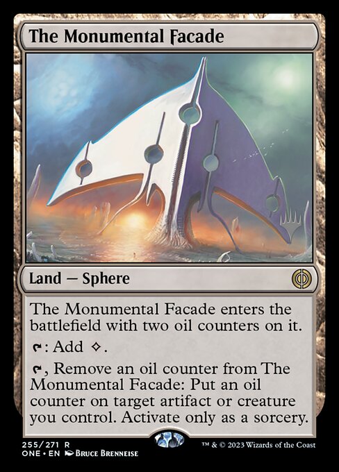 A Fachada Monumental — Phyrexia: All Will Be One Promos 255p
