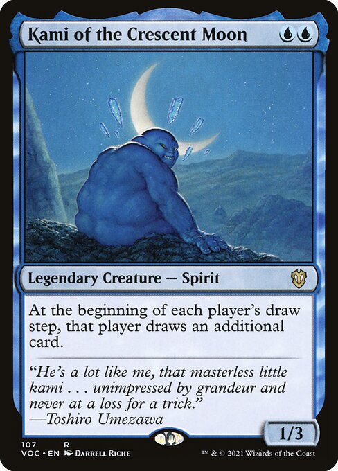Kami da Lua Crescente — Crimson Vow Commander 107