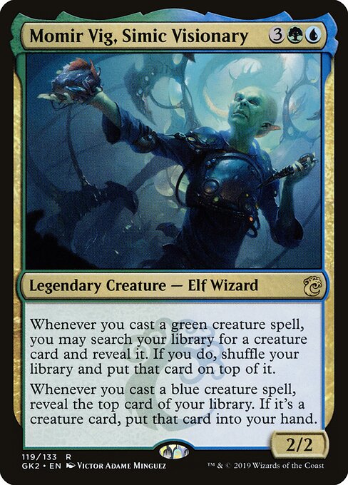 Momir Vig, Visionário Simic — RNA Guild Kit 119
