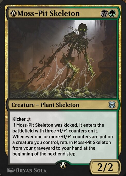 A-Moss-Pit Skeleton — Zendikar Rising A-228