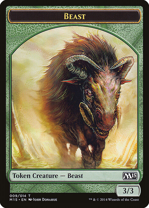 Beast — Magic 2015 Tokens 9