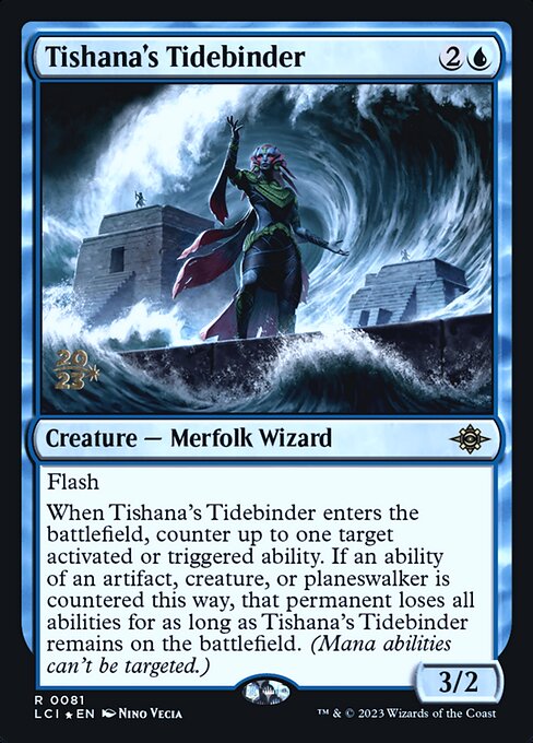 Vinculadora de Maré de Tishana — The Lost Caverns of Ixalan Promos 81s