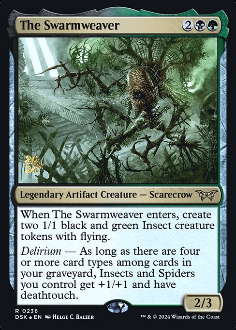 The Swarmweaver — Duskmourn: House of Horror Promos 236s