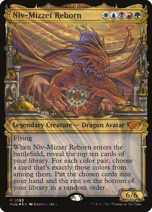 Niv-Mizzet Renascido — Multiverse Legends 183