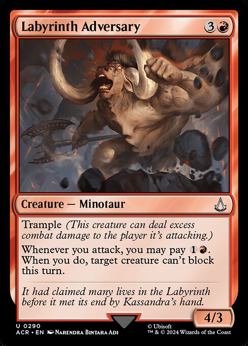 Labyrinth Adversary — Assassin's Creed 290