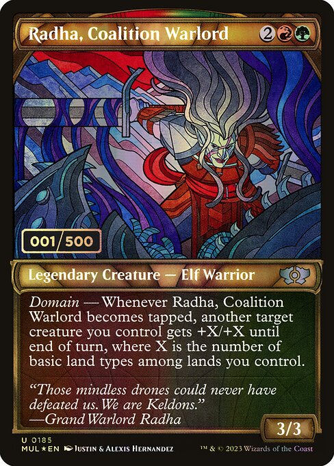 Radha, Senhora da Guerra da Coalizão — Multiverse Legends 185z