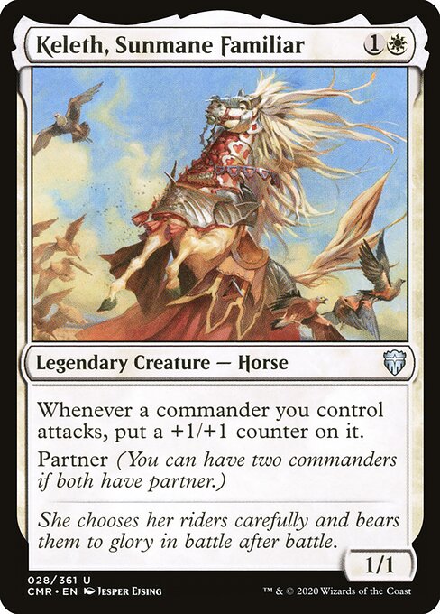 Keleth, Familiar de Crina Solar — Commander Legends 28
