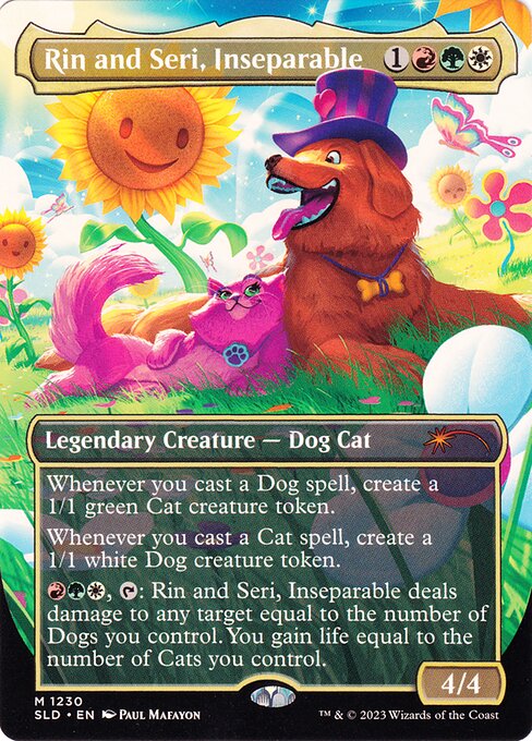 Rin e Seri, Inseparáveis — Secret Lair Drop 1230