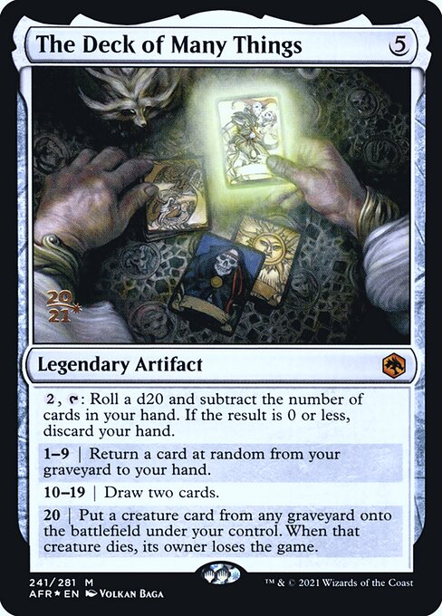 O Baralho das Surpresas — Adventures in the Forgotten Realms Promos 241s