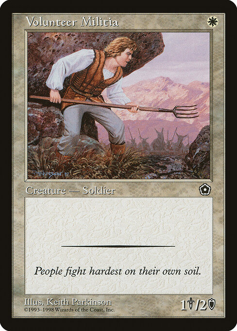 Volunteer Militia — Portal Second Age 28