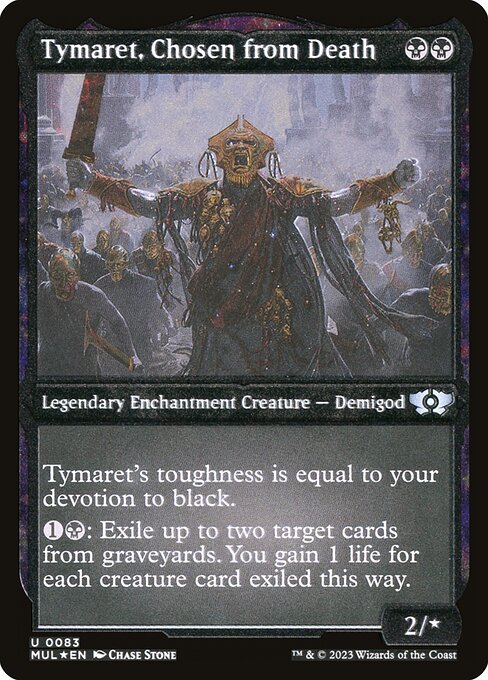 Tymaret, Escolhido pela Morte — Multiverse Legends 83