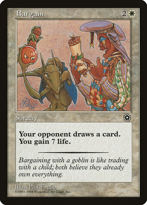 Bargain — Portal Second Age 14