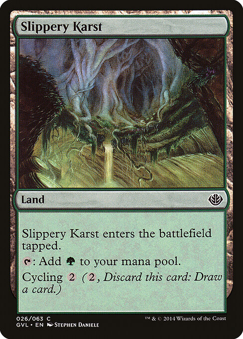 Carste Escorregadio — Duel Decks Anthology: Garruk vs. Liliana 26