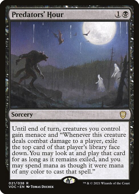 Hora dos Predadores — Crimson Vow Commander 21