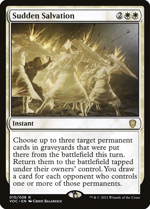 Salvação Repentina — Crimson Vow Commander 10