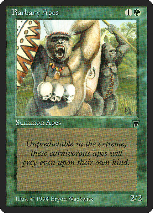Barbary Apes — Legends 176