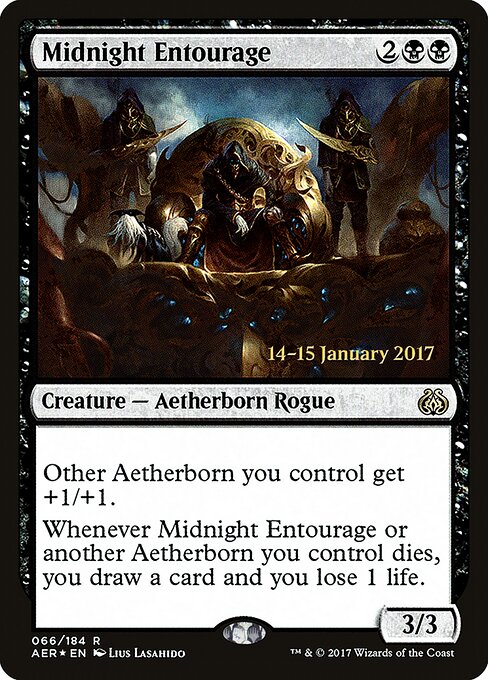 Comitiva da Meia-noite — Aether Revolt Promos 66s