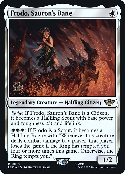 Frodo, Ruína de Sauron — Tales of Middle-earth Promos 18s