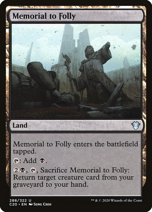 Memorial à Loucura — Commander 2020 288