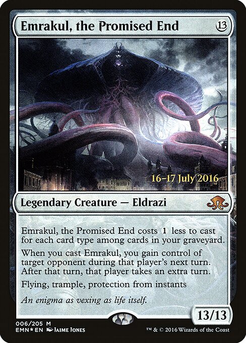 Emrakul, o Fim Prometido — Eldritch Moon Promos 6s