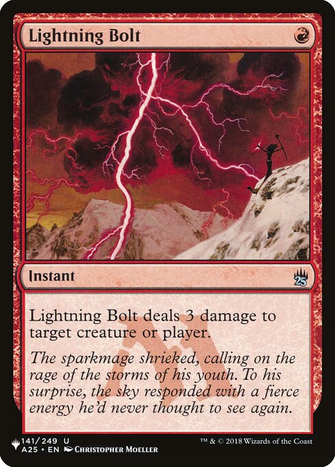 Raio — The List A25-141