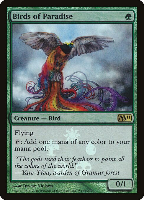 Aves do Paraíso — Magic 2011 Promos 165★
