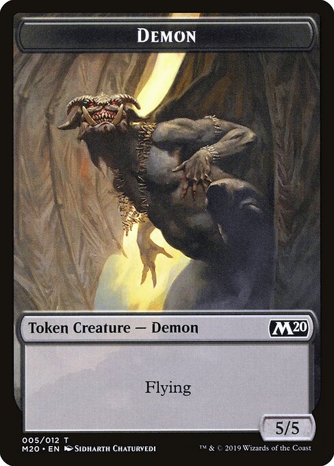Demon — Core Set 2020 Tokens 5