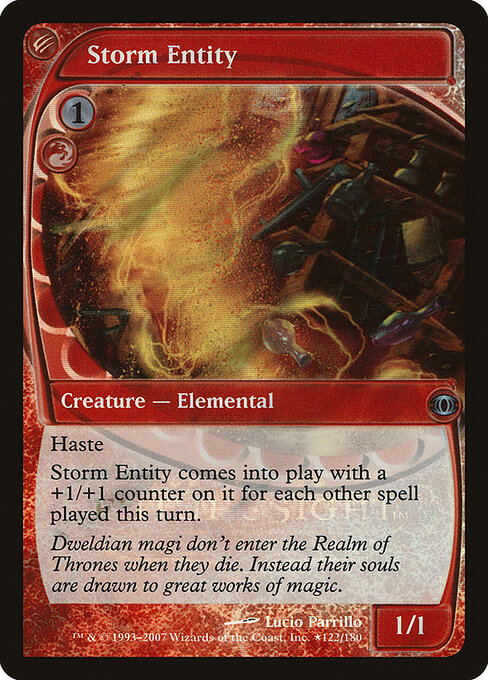 Entidade Tempestade — Future Sight Promos 122★