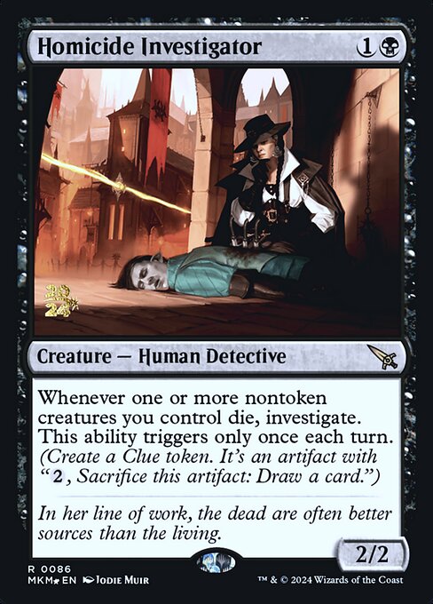 Investigadora de Homicídios — Murders at Karlov Manor Promos 86s