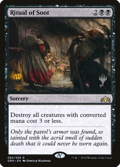 Ritual da Fuligem — Guilds of Ravnica Promos 84p
