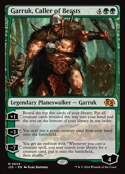 Garruk, Convocador das Feras — Foundations Jumpstart 659