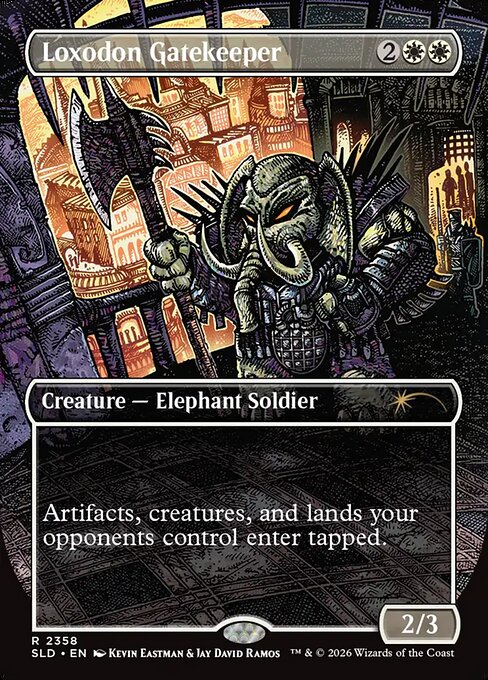 Porteiro Loxodonte — Secret Lair Drop 2358