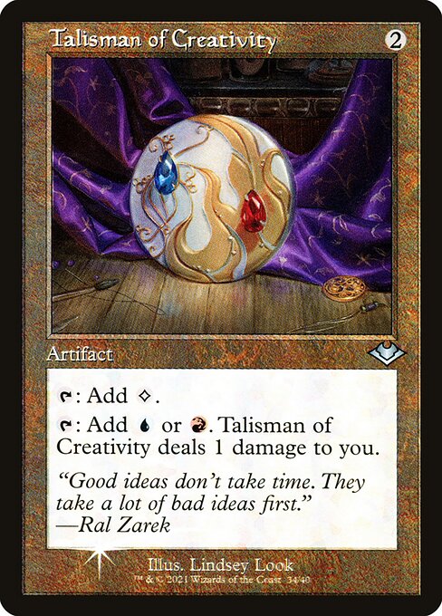 Talismã da Criatividade — Modern Horizons 1 Timeshifts 34