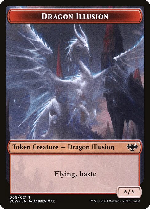 Dragon Illusion — Innistrad: Crimson Vow Tokens 9