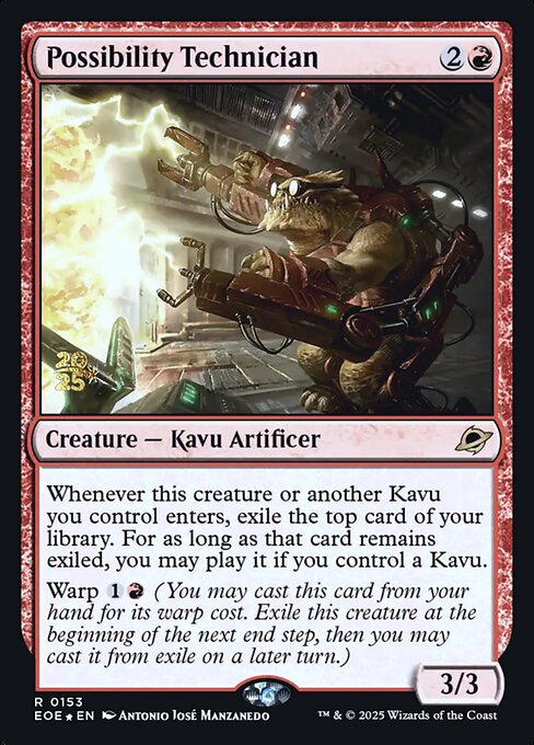 Possibility Technician — Edge of Eternities Promos 153s