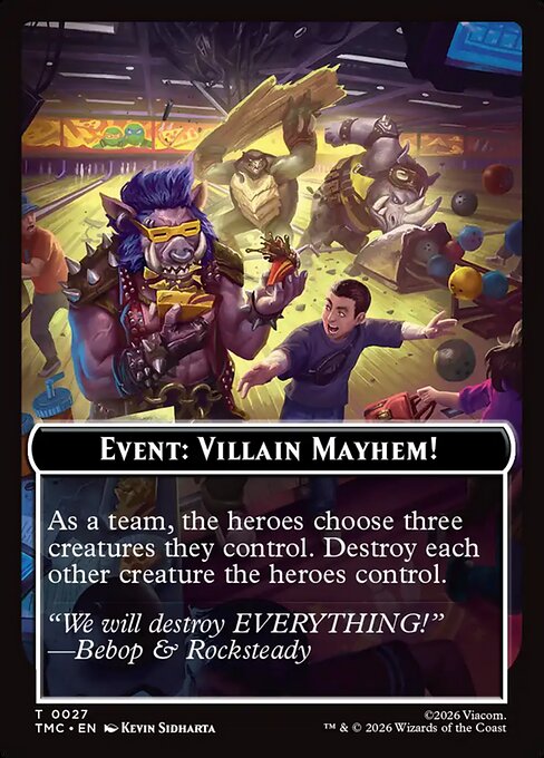 Event: Villain Mayhem! — Teenage Mutant Ninja Turtles Eternal Tokens 27