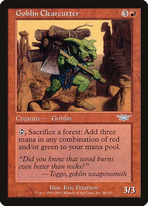 Goblin Limpa-Caminhos — Legions 96