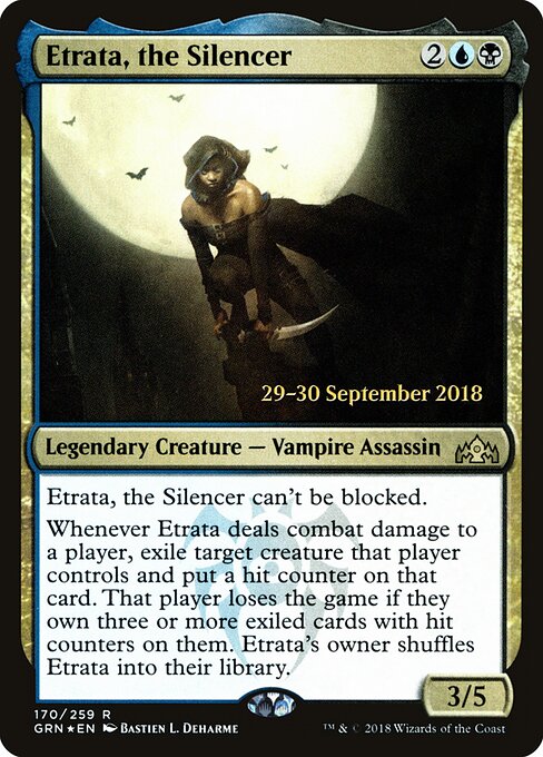 Etrata, a Silenciadora — Guilds of Ravnica Promos 170s