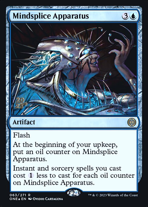 Aparato de União Mental — Phyrexia: All Will Be One Promos 63s