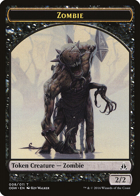 Zombie — Oath of the Gatewatch Tokens 8